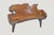 Andrianna Shamaris Organic Cerused Teak Wood Bench For Sale - Image 4 of 5