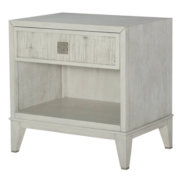 Century Furniture Carlyle 1 Drawer Nightstand, Peninsula Finish For Sale