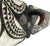 Black Vintage African Horizontal Butterfly Black & White Wood Mask Sculpture Burkina Faso 76.5" W For Sale - Image 8 of 8