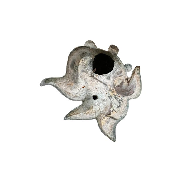 Early 20th Century Large Copper Koi Fish Fountain Sculpture, Attributed to Brian Cohen (1925–2020) For Sale - Image 5 of 8