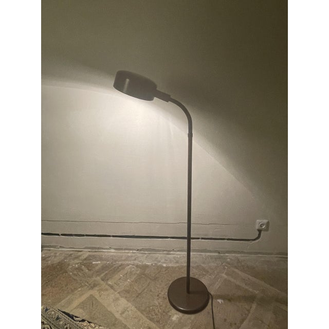 Black Brown Standing Light by Hala Zeist, 1950 For Sale - Image 8 of 10