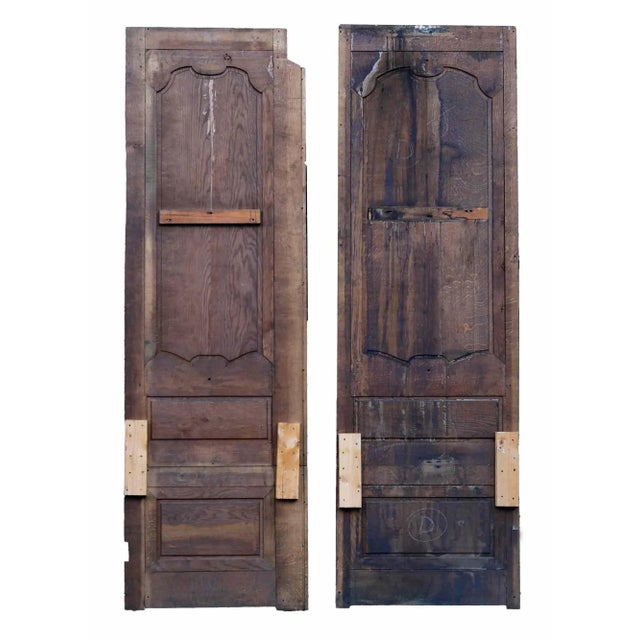 Louis XV Style Carved Oak Antique French Paneling - Ten Piece Set For Sale - Image 12 of 12
