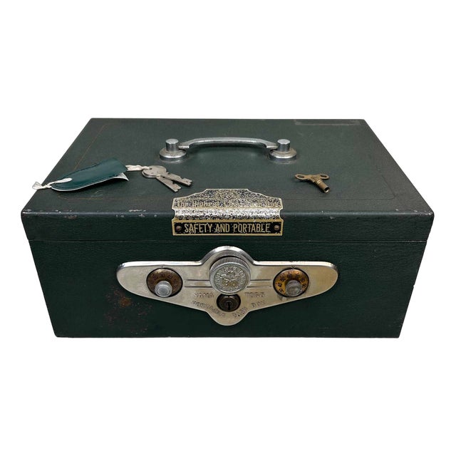 Yamato Portable Cash Box, Tokyo, Japan, 1940s For Sale