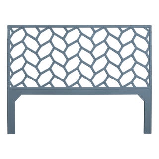 Silas Headboard King - Regatta Blue For Sale