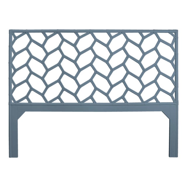 Silas Headboard King - Regatta Blue For Sale