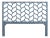 Silas Headboard King - Regatta Blue For Sale