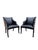 Vintage Contemporary Serpentine Chairs by Donghia - 4 For Sale In Chicago - Image 6 of 11