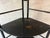 Black 3 Shelf Black Wood Corner Etagere For Sale - Image 8 of 8