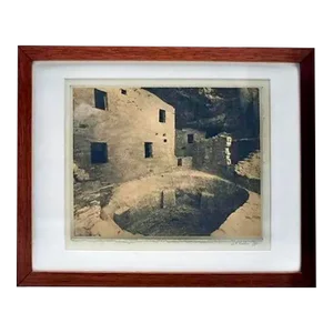 Sepia Toned Original Photography “Cliff Palace” at Mesa Verde National Park