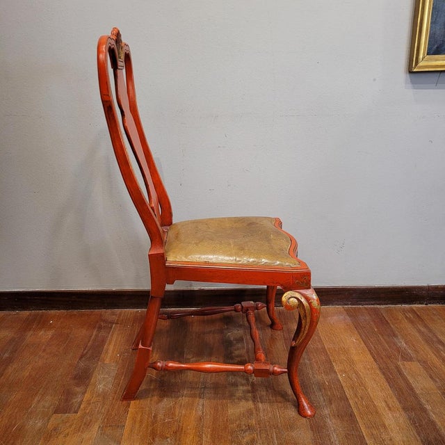 Chippendale Chairs in Lacquered Wood, 1970s, Set of 2 For Sale - Image 11 of 18