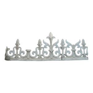 18th C. French Zinc Roof Cresting / Faitage