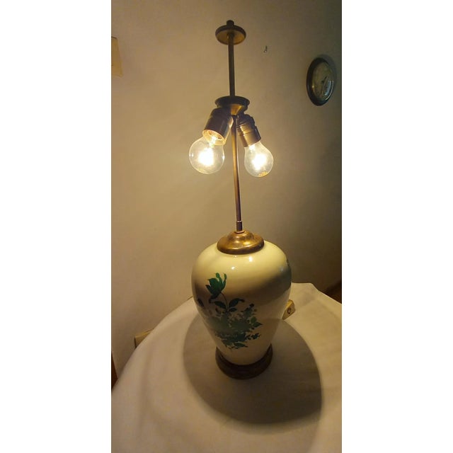 Ceramic Table Lamp from Augarten Porcelain For Sale - Image 7 of 8