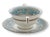 English Wedgwood Florentine Soup Coupes/Saucers For Sale - Image 3 of 5