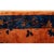 Orange 1920s Antique Orange Vase Floral Buterfly Chinese Handknotted Art Deco Wool Rug For Sale - Image 8 of 9
