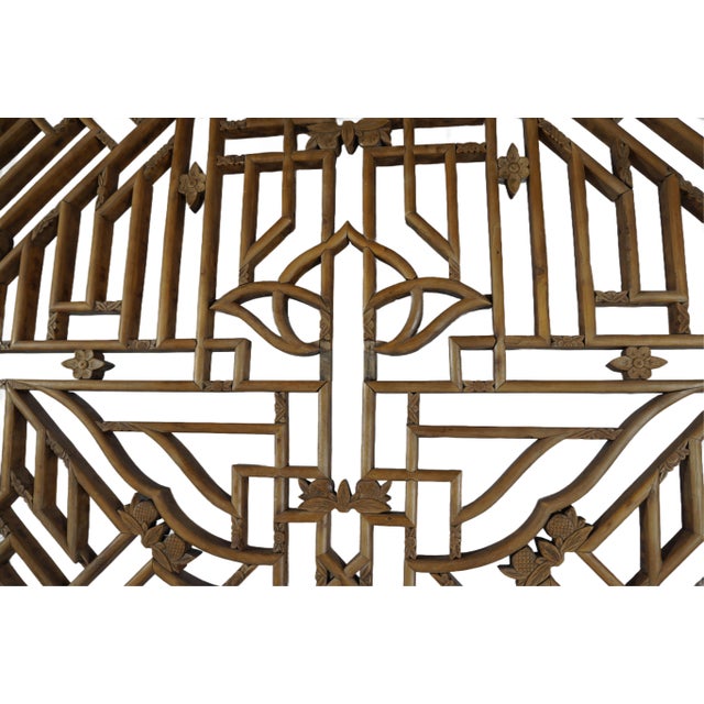 Early 19th Century Antique Transom Window in a Geometric Design For Sale - Image 5 of 11