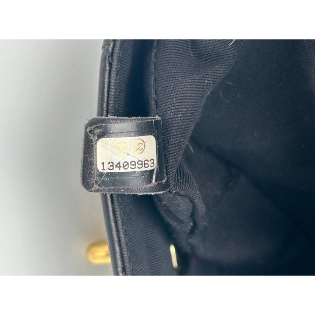 Black Extra Mini Black Chanel Flap Bag For Sale - Image 8 of 10