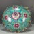 Chinoiserie Famille Rose Enamel Lidded Porcelain Ginger Jar, Turquoise‑Ground Intertwining Floral Motif Storage Vessel **** For Sale In Los Angeles - Image 6 of 9
