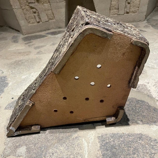 Mid-Century Modern 1970s Planter Box Textured Pottery Style of David Cressey For Sale - Image 3 of 12