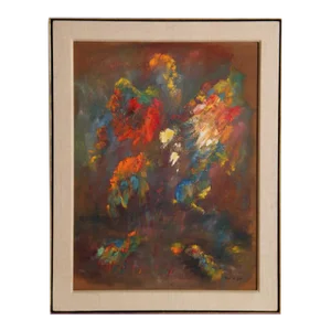 Abstract Flowers, Painting