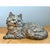 Vintage Painted Metal Cat Doorstop For Sale - Image 10 of 12