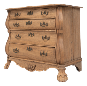 Late 19th Century Dutch Oak Chest of Drawers, 1880s