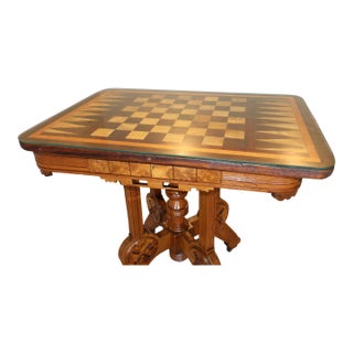 French Neo-Renaissance Gaming Table, Circa 1875–1895 For Sale