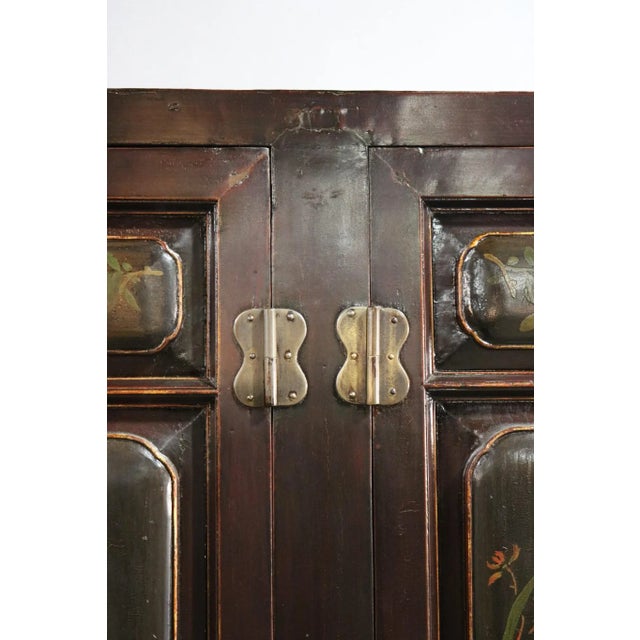 Late 19th Century Painted Cabinet From Tianjin Province For Sale - Image 9 of 12
