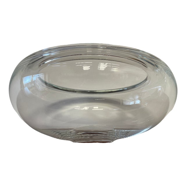 Danish Provence Glass Bowl by Per Lütken for Holmegaard, 1950s For Sale