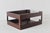 Chocolate Selamat Designs San Francisco Vintage Mid-Century Modern Dark Wood Desk Organizer Paper Tray For Sale - Image 8 of 14