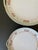 Early 20th Century Hand Painted Nippon Porcelain Tray Design Cake Plates - Set of 2 For Sale - Image 14 of 18