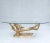 Gold Brass Bonsai Coffee Table attributed to Willy Daro, 1970s For Sale - Image 8 of 11