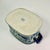 1950s Vintage Boho Chic Chinoiserie Hollywood Regency Celadon and Blue Foot Bath Catchall For Sale - Image 14 of 14