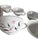 Vintage 8-Piece Set of Cherry Blossom Flat Coffee Tea Cups Sakura Pink Gray For Sale - Image 10 of 12
