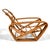 Brown Paul Frankl 6-Band Rattan Pretzel Arm Chaise For Sale - Image 8 of 9