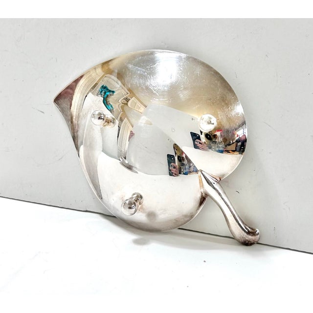 Mid 20th Century Silverplate Leaf Bowls Set – 1847 Rogers Bros International Silver For Sale In Louisville - Image 6 of 12