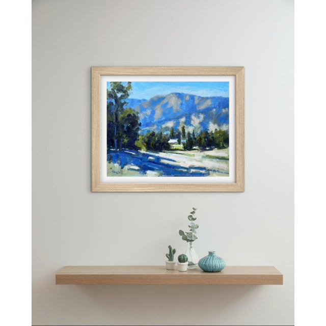 Morning Shadows, oil on canvas panel 14 x 18 Signed: Haas Unframed. Frames shown are sample only. Morning Shadows is an...