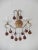 French Beaded Amethyst Murano Drops Sconces, Circa 1920 For Sale - Image 4 of 11