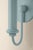 2020s Mitzi Yara 6.5 in. 1 Light Wall Sconce in Soft Bisque and Dusk Blue Finish For Sale - Image 5 of 7
