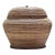 Vintage Coastal Pencil Reed Lidded Basket For Sale