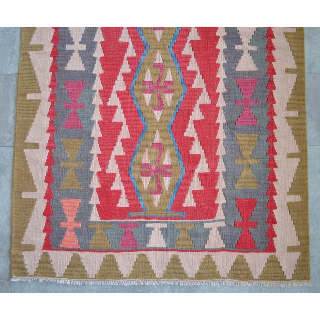 1980s 1980s Hand Woven Turkish Rug For Sale - Image 5 of 8