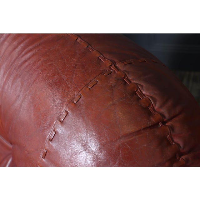 Lounge Chairs in Leather by Sapporo for Mobil Girgi, Italy, 1970s, Set of 2 For Sale - Image 7 of 18