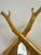 Gothic twig mirror with arched branches in gold leaf finish. Made by Carvers guild with only model numbers and...