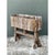 Vintage Patinated Wood Box Planter For Sale - Image 4 of 12