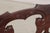 Vintage Carved Mahogany Triple Back Settee Bench For Sale - Image 9 of 15