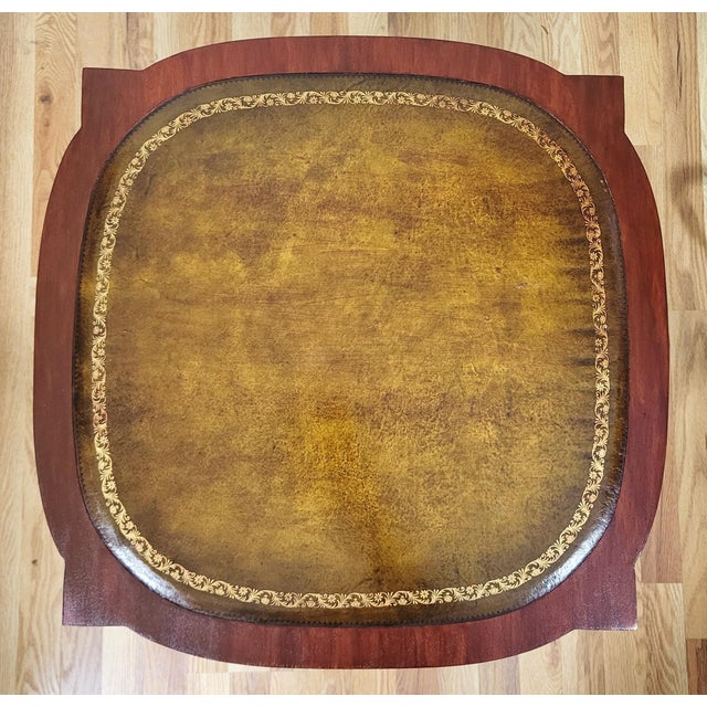 Fresh from a local Rye New York estate, we have a pleasure to offer you this classic PAIR of Vintage American Leather Top...