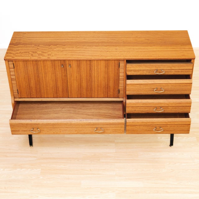 Mid Century Teak Buffet Credenza by Jentique Furniture For Sale - Image 9 of 15