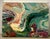 Late 20th Century Richard Mann Abstract Acrylic Painting on Panel, 48" X 36", California, Circa 1980s For Sale - Image 5 of 13