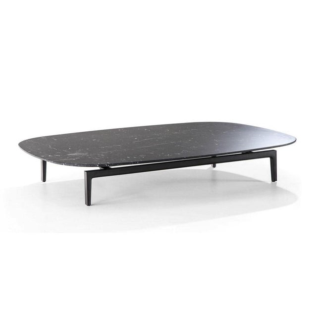 Volage Ex-S Coffee Table in Marble and Aluminium Base by Philippe Starck for Cassina For Sale - Image 15 of 18
