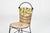 Set of 4 Trompe l'Oeil 'Basket' Chairs by John Vesey, 1950s For Sale In Los Angeles - Image 6 of 11
