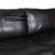 Animal Skin Black Leather Conseta Two-Seater Sofa from COR For Sale - Image 7 of 11